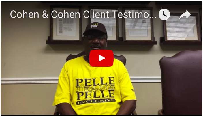 Cohen & Cohen Client Testimonial
