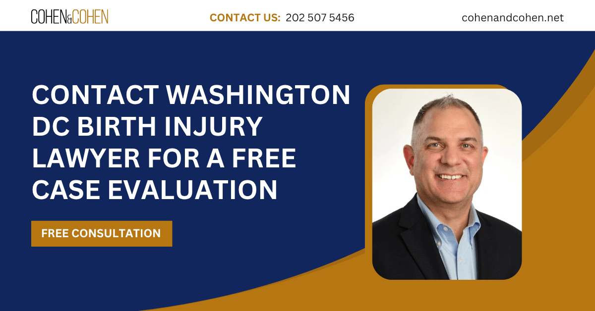 birth injury lawyer Washington DC - Cohen & Cohen