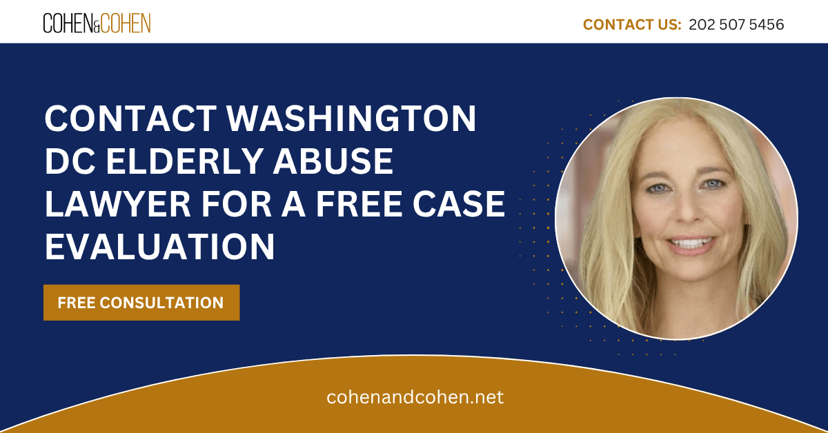 elderly abuse lawyer Washington DC - Cohen & Cohen