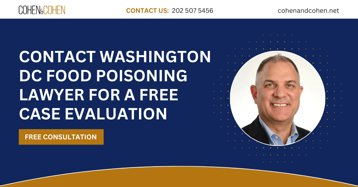 food poisoning lawyer Washington DC - Cohen & Cohen