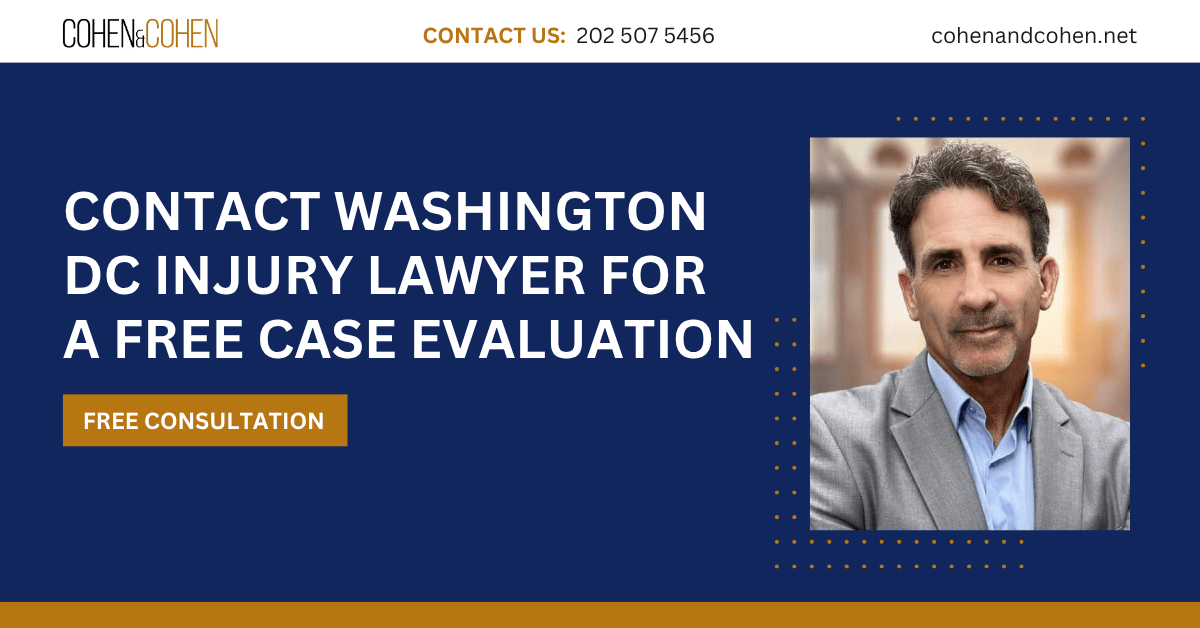injury lawyer Washington DC - Cohen & Cohen