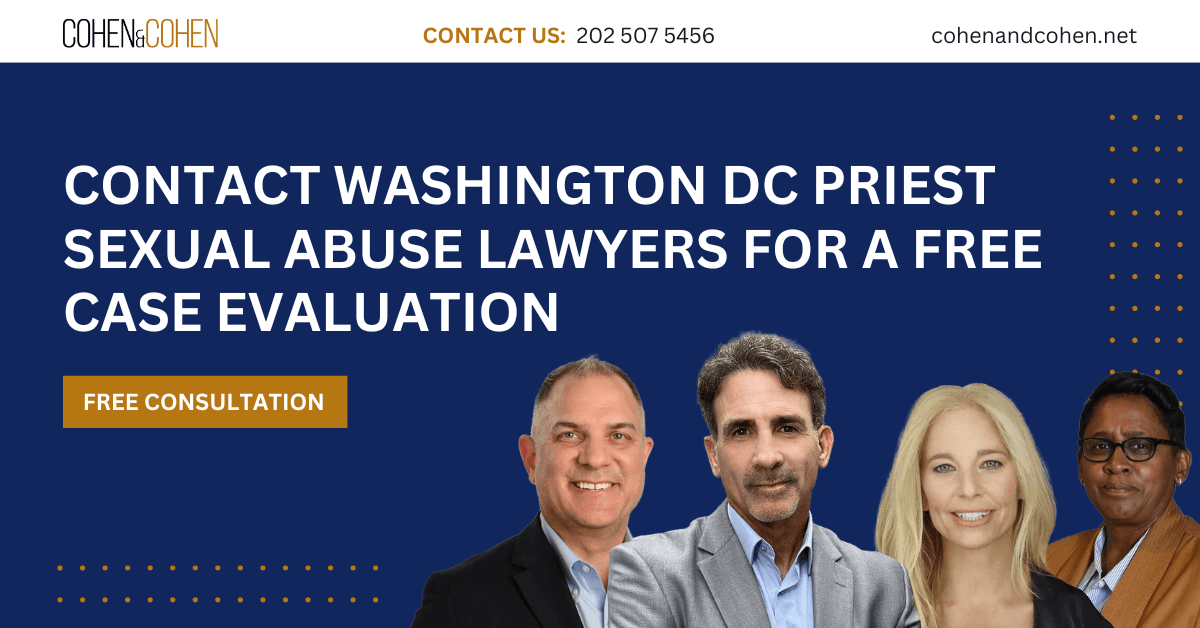 priest sexual abuse lawyer Washington DC - Cohen & Cohen