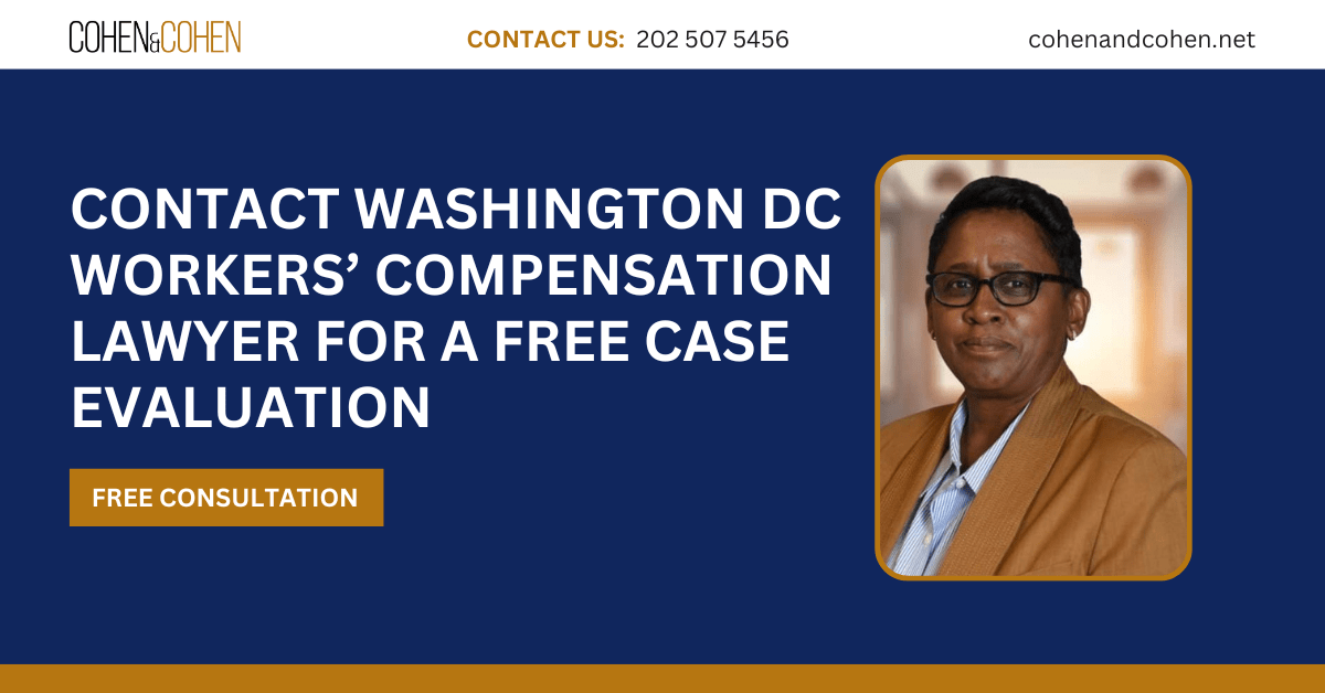 workers compensation lawyer Washington DC - Cohen & Cohen