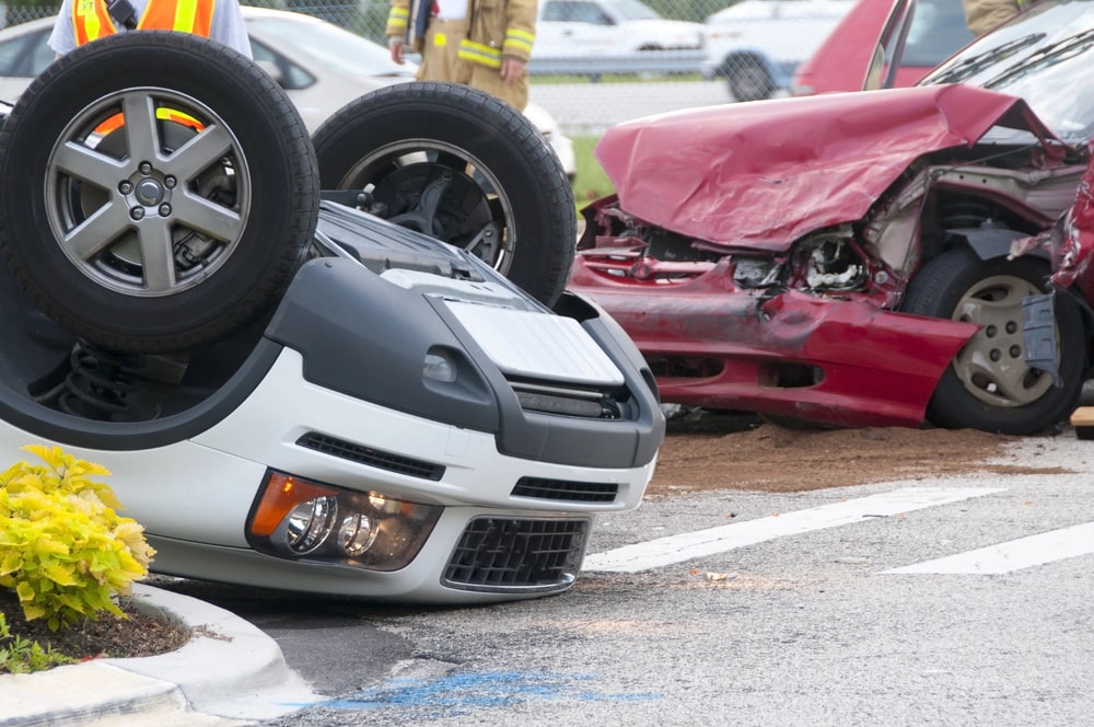 DC I 295 Rollover Crash